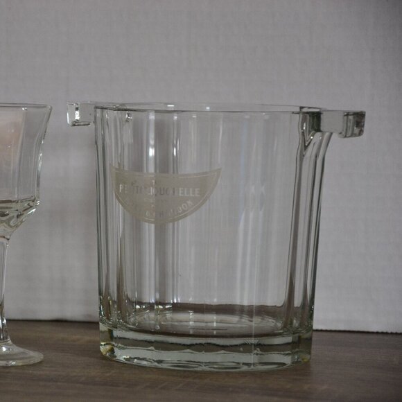 Vtg Moet & Chandon Glasses and Ice bucket - Picture 4 of 10